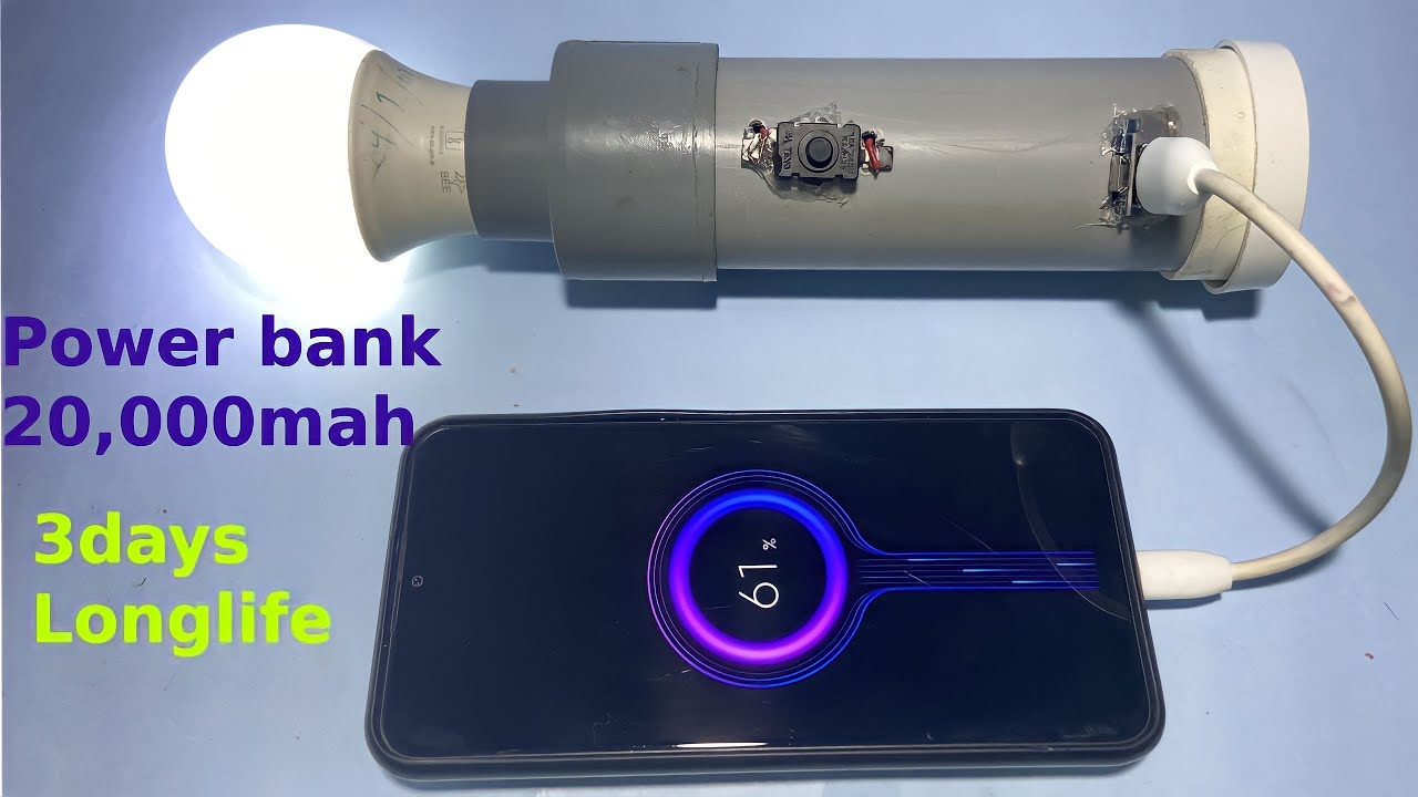 How to make power bank at home @SamarExperiment - YouTube