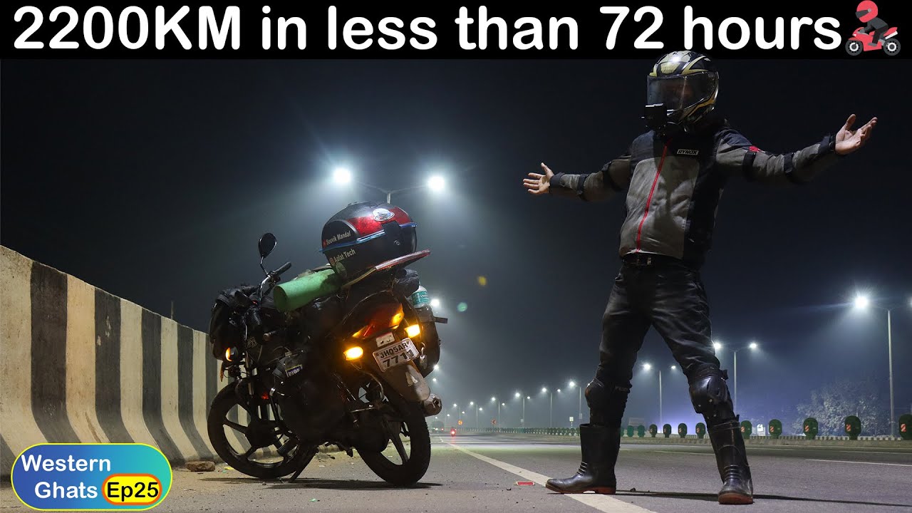 2200Km in just 72 hours on 100cc Passion Pro | Kerala to Jharkhand in 3 days | Western Ghats Ep.25