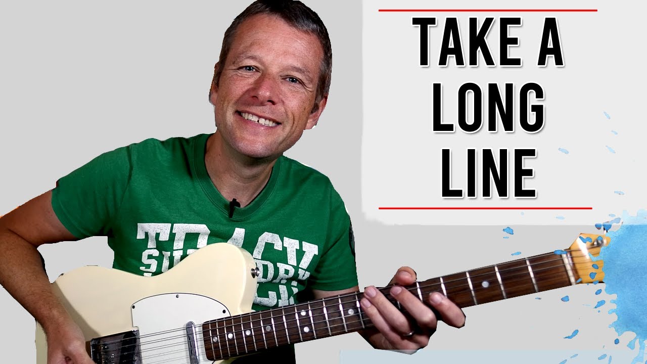 Take A Long Line Guitar Lesson The Angels YouTube