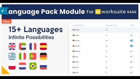 Language Pack Module for Worksuite SAAS @topnewcode
