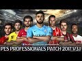 PESedit 2017: PES Professionals Patch V3 + update 3.1 + latest transfers
