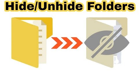 How to Hide and Unhide  Folders in PC or Laptop | How to view hidden files and folders in windows 7