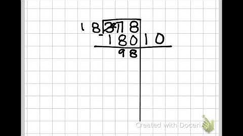 5th Grade Go Math 2.4 Partial Quotients