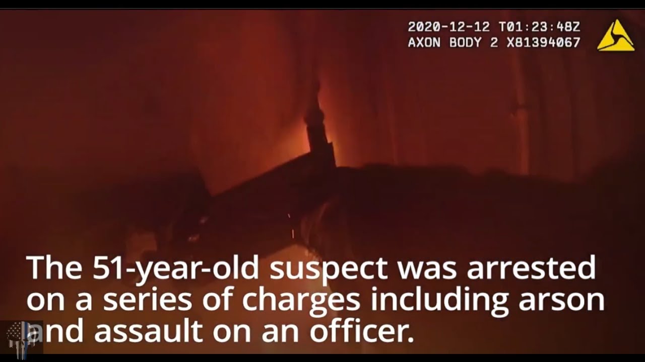 Man Arrested After Dousing Police in Petrol And Property Set On Fire ...