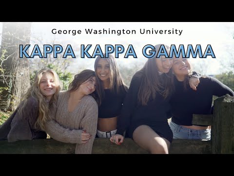 GW Kappa Kappa Gamma Recruitment Video 2023