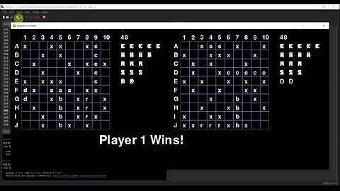 Python Battleship CPU vs CPU
