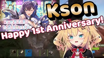 Haachama talks about the congratulatory video she sent to Kson Souchou. [Eng sub/Hololive clip]