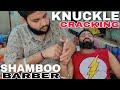 ASMR Head massage with Neck, Knuckle, Ear Cracking by SHAMBOO BARBER | Reikimaster | Skin cracking