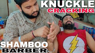 ASMR Head massage with Neck, Knuckle, Ear Cracking by SHAMBOO BARBER | Reikimaster | Skin cracking