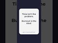 Time isn’t the problem. Burnout is. Build a slower business that honours your energy.