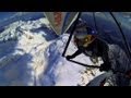 Epic hang gliding (Flying high in the snow mountains) Shot entirely with GoPro