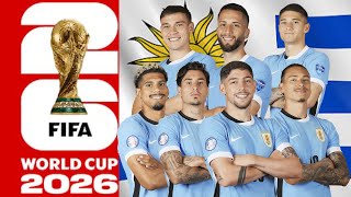 URUGUAY Official Squad for FIFA World Cup 2026! 🇺🇾 (NO LUIS SUAREZ?!)