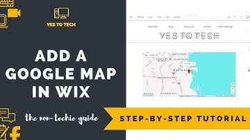 WIX GOOGLE MAPS: How To Add Interactive Map In Wix - Adding Google Maps In Wix