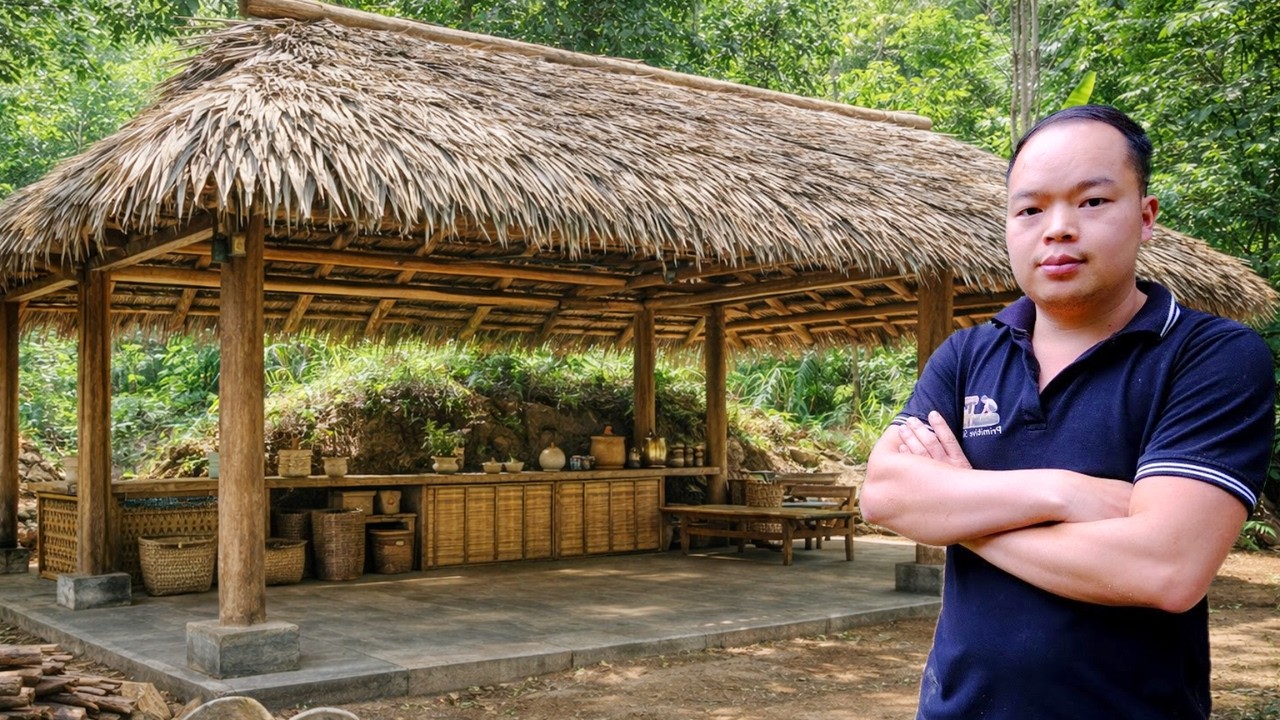 Solo Survival: Building My Own Farm & Fields | Off Grid Peaceful Wilderness Life