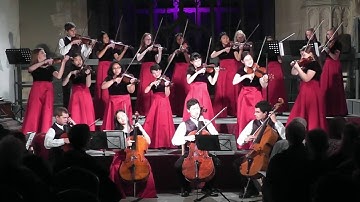Live performance of Orange Blossom Special by Vivaldi Strings of Illinois in St Margaret
