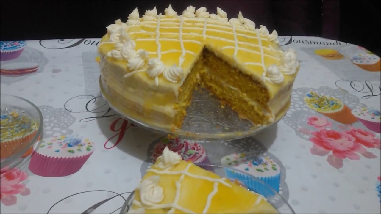 Portakallı Yaş Pasta Portakallı Yaş Pasta