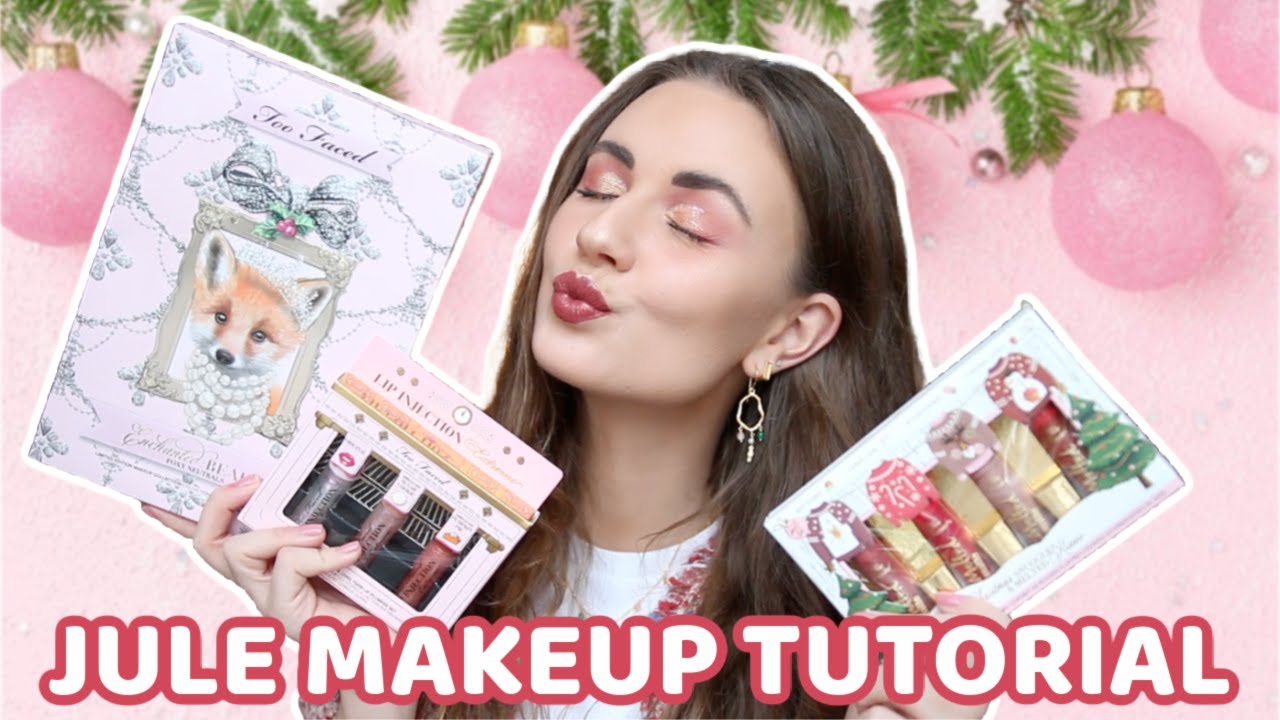 bladre forsendelse Overholdelse af ANS TESTER TOO FACED JULE MAKEUP! 💝 - YouTube