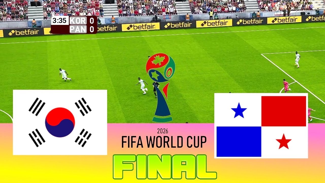 SOUTH KOREA vs PANAMA - Final FIFA World Cup 2026 | Full Match All Goals | Football Match