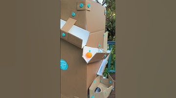 Makedo cardboard Marble Run with kids