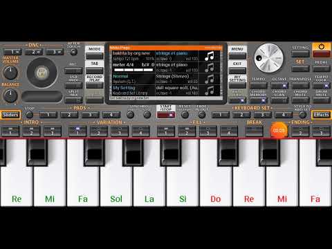 تعلم عزف أغنية وهران وهران للشاب خالد على الهاتف 
