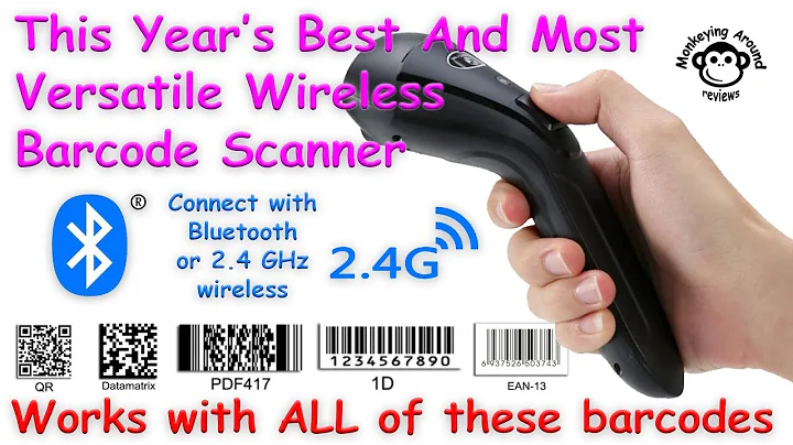 Koolertron Barcode Scanner 1D 2D review