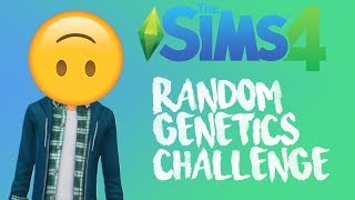 Cute Random Genetics Challenge 😍 The Sims 4 CAS