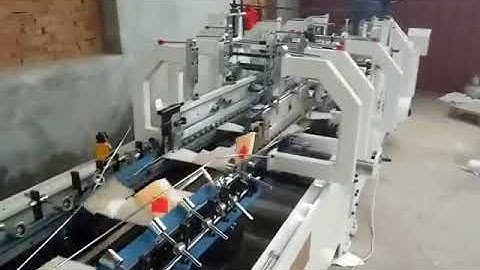 GK-CA crash Lock Bottom Popcorn Box Folder Gluer