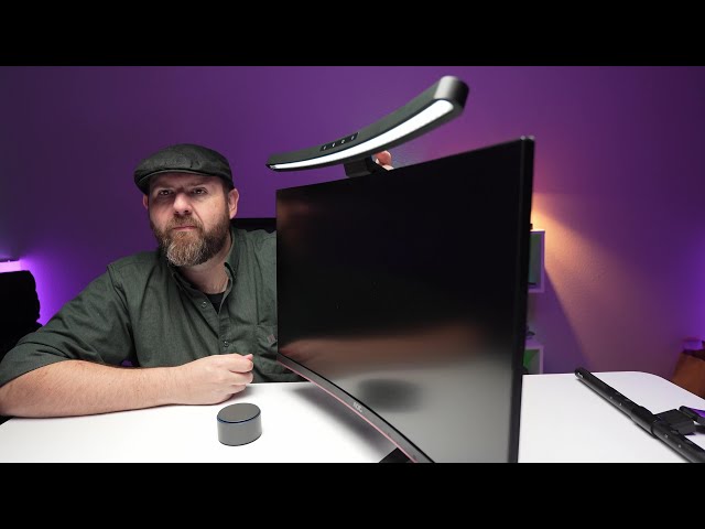 ONWAY Curved Monitor Light Bar with Wireless Remote 