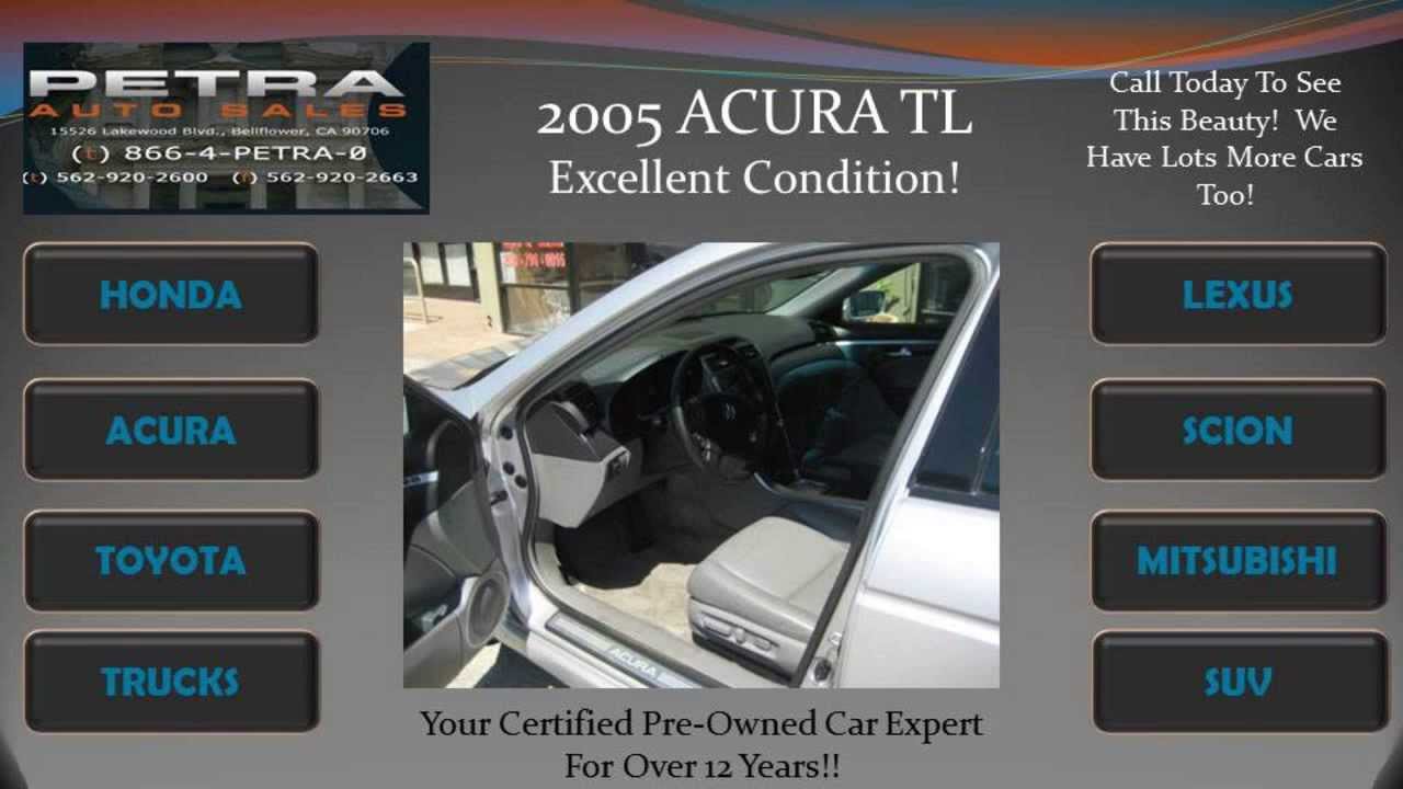 Buy preowned 2005 Acura TL cars in Bellflower CA YouTube