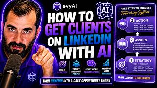 HOW TO GET CLIENTS on Linkedin with AI
