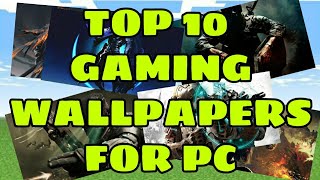 Top 10 GAMING Wallpapers For PC || VM The Gamer screenshot 1