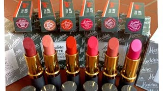 My lipstick Collection||Part 2||Medora lipsticks