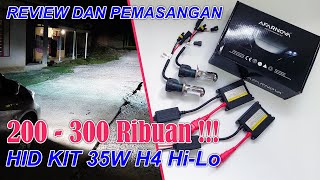 Cara Pasang Lampu HID Mobil Di Projie Oem Honda Brio RS Ballast 55W AC DIY PNP Bohlam Xenon 6000K #1