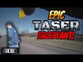 Epic Taser Faceplant