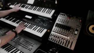 Vangelis Alpha - Yamaha Motif XS, Kurzweil PC 361, Korg M 50, Roland JX 305,  Waldorf Blofeld chords