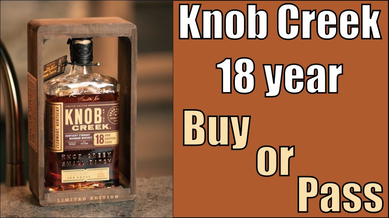 Best Knob Creek ever? Knob 18 vs 15, 12, and 9 year. YouTube