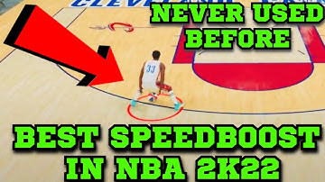 *NEW* BEST SPEED BOOST (AFTER PATCH) IN NBA 2K22! HOW TO DO THE NEW SPEED BOOST ON NBA 2K22 ELITE