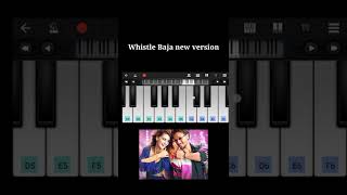 whistle Baja new version Piano ringtone|mobile piano easy tutorial|#shorts screenshot 3