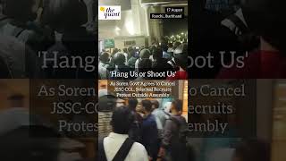 Selected Recruits of JSSC-CGL Protest as Soren Agrees to Cancel Exams