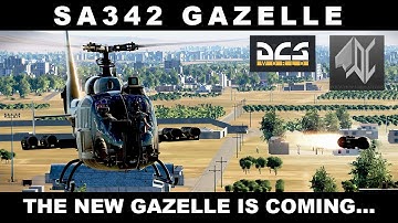 DCS SA342 Gazelle - Big Update, New Features [ENG]