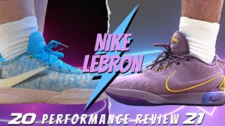 Which One Is Better? Nike Zoom LeBron 20 VS Nike Zoom LeBron 21