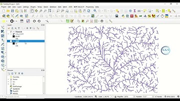Generate Stream Network From DEM In QGIS