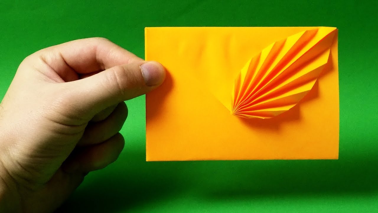 How To Make Envelope - Easy Origami Paper Envelope Tutorial - YouTube