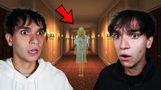We Saw A GHOST At The Haunted Hotel screenshot 3