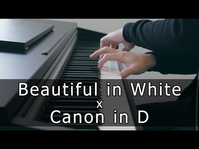 Beautiful in White x Canon in D (Piano Cover by Riyandi Kusuma) class=