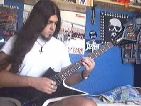 Me playing "Breaking the Broken", from album "The fragile Arto of Existence", by Control Denied. This is my tribute to the other project of Chuck "Evil" Schuldiner. Sorry for the mistakes, IÂ´ve learned it by ear. Played with Washburn DIME2ST and Line 6 Spider II 212 amp. Download my album "Parametric Milk" free: www.megaupload.com Download my album "Forget All You Know" free: www.megaupload.com Enjoy!