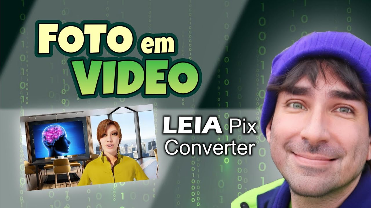 Transforme Qualquer Foto Em Animação com IA Grátis usando LeiaPix