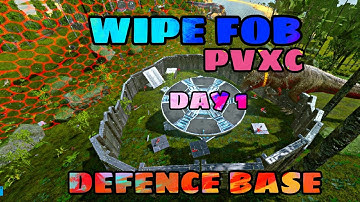 [ ARK MOBILE ] PVXC BASE DEFENCE AND WIPE FOB