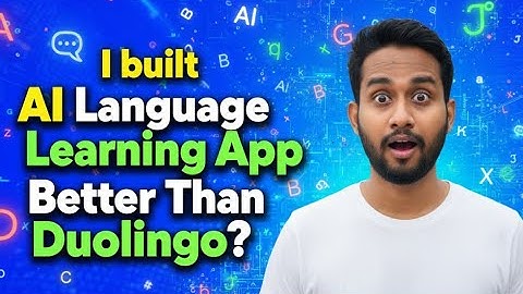 I built AI Language Learning App - Better Than Duolingo?