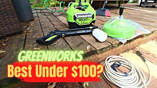 Best Budget Power Washer? Greenworks 1800 PSI Electric Power Washer